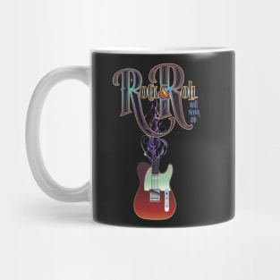 Rock & Roll Will Never Die Mug